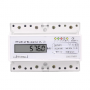 Contor trifazic de energie electrica, Sinotimer, 230/400V AC 50Hz, 3x5(100)A, ecran digital LED, DDS576