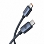 Cablu Baseus Crystal Shine Series cablu USB pentru incarcare rapida si transfer de date USB Tip C - USB Tip C 100W 2m ne