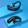 Casca bluetooth Pyramid®, Bluetooth 5.2, HD, autonomie mare, elegant, microfoane bilaterale, reducere zgomot, negru, F18-TWS