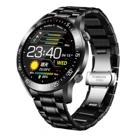 Ceas Smartwatch Pyramid® PY-LIGE, sport, display IPS 1.3 inch, waterproof, monitorizare ritm cardiac, pedometru, PY-LIGE
