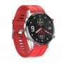 Ceas Smartwatch Pyramid® L13, display IPS 1.3 inch, waterproof, ritm cardiac, pedometru, bratara silicon, rosu, L13