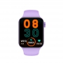 Smartwatch PYRAMID® T100PLUS, sport, display IPS 1.75 inch, waterproof, monitorizare ritm cardiac, pedometru, mov, T100PLUS
