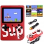 Mini consola retro Pyramid®, 400 de jocuri, controller, portabila, iesire AV, display 3inch, rosu, GAMEBOY2-RED