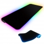 Mousepad Gaming RGB, PYRAMID®, 800*300*4mm, 14 moduri iluminare, suprafata anti alunecare, textil, PAD03