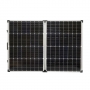 Panou solar 120W fotovoltaic monocristalin cu cablu de conectare si regulator de tensiune 12/24V 20Ah,  Made in Germany, BK87478
