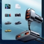 Incarcator auto universal PYRAMID®, 5 x USB, 31W Quick charge 3.0, cablu extensibil, AD97