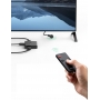 Splitter HDMI, Ugreen, 2.0 CEC 3D HDR 4K 60Hz, cu telecomanda, functie switch, 2x intrari si iesiri HDMI, AD92
