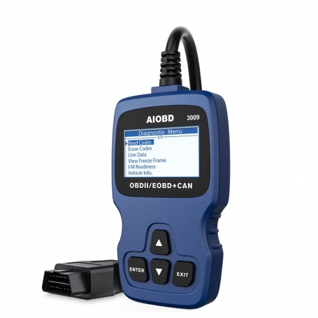 Warmth Southeast stationery Tester auto, diagnoza OBD2 Auto Diagnostic Scanner AIOBD 3009