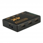 Splitter HDMI PYRAMID, 5 porturi intrare hdmi, rezolutie 4K ultra hd, telecomanda, SPLHDMI