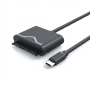 Adaptor USB Type C 3.0 la SATA, 22 Pin 1.8/2.5 /3.5inch hard disk SSD/HDD Compatibil mac si Windows, cu alimentator 12V, SATA98