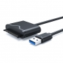 Adaptor USB 3.0 la SATA, 22 Pin 1.8/2.5 /3.5inch unitate hard disk SSD/HDD Compatibil mac si Windows, cu alimentator 12V, SATA99