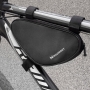 Geanta pentru bicicleta, Wozinsky, 16x20x27x6cm, montare pe cadru, 1.5L, impermeabil, negru, BK09
