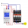 Releu digital cu temporizator 1 minut, Sinotimer, temporizator, intrerupator, programabil, iluminat, 230V, 16A, TM920AKL