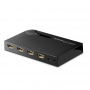 Ugreen comutator splitter switch HDMI - 3x HDMI 3D 4K 7,5 Gbps 36 biți per canal, negru, AD100