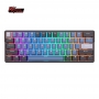 Tastatura mecanica gaming Royal Kludge RK61, 61 taste, hotswap, RGB, keycaps ABS double shot, wireless, portabila, RK61