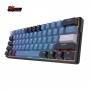 Tastatura mecanica gaming Royal Kludge RK61, 61 taste, hotswap, RGB, keycaps ABS double shot, wireless, RK61PLUS-BLACK