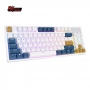 Tastatura mecanica gaming Royal Kludge RK89, 89 taste, hotswap, RGB, 85%, keycaps ABS double shot, wireess, portabila, RK89