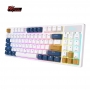 Tastatura mecanica gaming Royal Kludge RK89, 89 taste, hotswap, RGB, 85%, keycaps ABS double shot, wireess, portabila, RK89