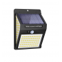 Lampa solara PYRAMID, acumulator inclus, cu 140 LED-uri de mare putere SMD, pentru exterior, senzor miscare, panou solar, LS140