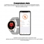 Smartwatch KOSPET Athena, waterproof, 6 moduri pentru sport, argintiu, KOSPETATHENA