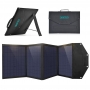 Panou solar pliabil CHOETECH, 100W, 2x USB / 1x USB tip C, Power Delivery Quick Charge, negru, PS-100-3
