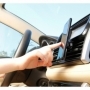 Suport auto pentru telefon Baseus Privity Pro Suport magnetic din piele naturala pentru aerisire negru SUMQ-PR0