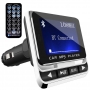 Modulator FM, MP3 player, FM Kit, Bluetooth, USB 5V/1.1A, afisaj LCD de 1,40'', AUX 3,5 mm, TF card