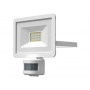 Reflector LED cu senzor de miscare Livarno, cu modul LED economic si intensitate luminoasa mare, alb, LED1