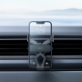 Suport auto Baseus Gravity Gravity Air Vent Car Phone Holder (versiune cu iesire de aer) negru, HRT-108356