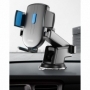 Suport pentru telefon auto Joyroom  cu brat telescopic extensibil pentru tabloul de bord si parbriz negru, HRT-71554