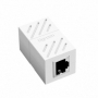 Adaptor prelungitor cablu UTP, Ugreen  cuplaj cablu de retea RJ45 cuplaj de retea alb, HRT-57436