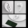 Casti fara fir Bluetooth 5.0, Baseus W3 TWS Earbuds casti impermeabile IP55 alb, HRT-70226