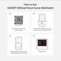 Comutator Sonoff Multifunctional Control Center Wi-Fi Bluetooth Switch Wall, HRT-95304