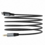 Dudao cablu audio Lightning - mini jack 3,5 mm 1m gri (L11PRO)