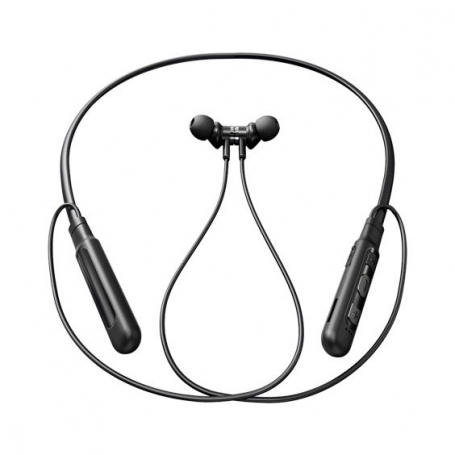 Casti Bluetooth wireless in-ear Proda Kamen cu banda pentru gat negru (PD-BN200 negru)