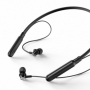 Casti Bluetooth wireless in-ear Proda Kamen cu banda pentru gat negru (PD-BN200 negru)