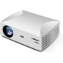 Videoproiector LED FULL HD, WIFI,1080P, 7000 lumeni, home theater LCD, jocuri, prezentari,alb,F30PRO
