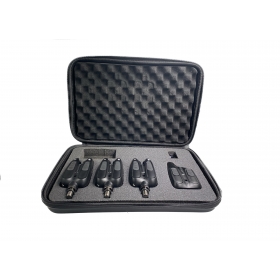 Set 3 avertizoare sonore Pyramid, wireless + receptor, valigeta transport, FA216-3