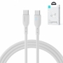 Cablu incarcare Joyroom USB C - USB C, 100W,  2m,  alb, HRT-143744