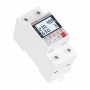 Releu Sinotimer, Wifi Tuya, diferential, protectie supratensiune, subtensiune, reglabil intre 1-63A, contor energie