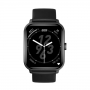 Smartwatch Xiaomi, functie de apelare telefonica, bluetooth calling, GPS,  QCY QCY GTS elegant negru, HRT-148399