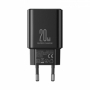 Incarcator USB C 20W PD Joyroom, cu cablu USB C - compatibil Lightning - negru