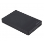 Carcasa Rack Extern Hard Disk / SSD 2.5", USB 3.0, hdd sata 3, Led indicator, negru