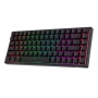 Tastatura mecanica gaming Royal Kludge RK84, hotswap, RGB, switch brown, wireless, cablu, bt, 3750 mAh, RK84