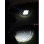 Lanterna cap Pyramid®, 1200 lumeni, camping, pescuit, service, zoom, 2 acumulatori inclusi, L100-2