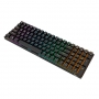 Tastatura mecanica gaming Royal Kludge RK100, 100 taste, hotswap, RGB, Keycaps ABS double shot, wireless, cablu, 3750 mAh, RK100