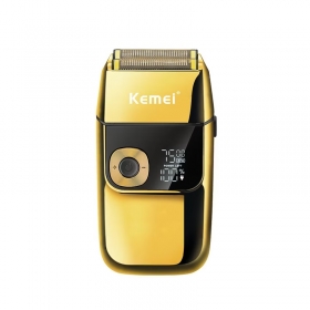 Aparat de ras electric KEMEI, reincarcabil prin USB, KM-2028