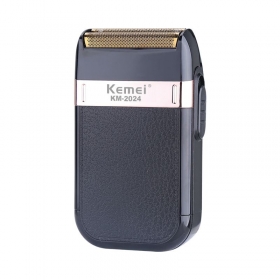 Aparat de ras electric alternativ ABS Trimmer de barbă reincarcabil prin USB, KEMEI KM-2024