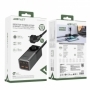 Incarcator de birou Acefast Z2 GaN 75W PD 3x USB-C 2x USB-A - negru si gri, HRT-155538