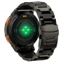Smartwatch KOSPET TANK T2 , bratara metal si silicon ,1.43 inch, apelare telefonica, digital, unisex, negru, KOSPETT2-BLACK2